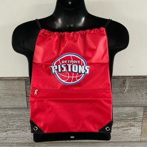 Detroit Pistons slingback bag backpack NWOT